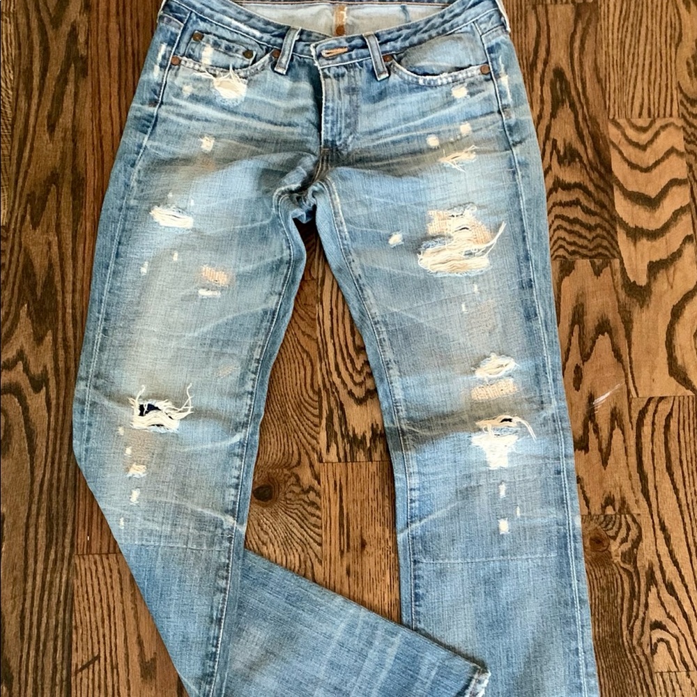 Adriano Goldschmied Distressed jeans size 27R